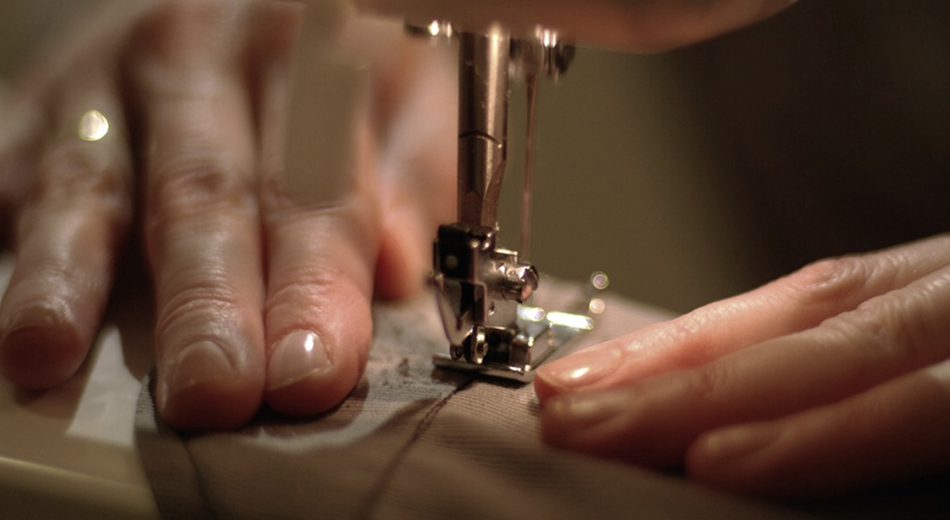 A sewing machine