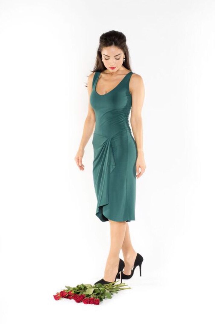 Portfolio Green tango dress