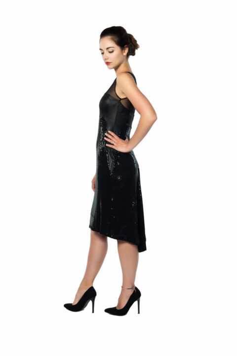 Sequined Tango Dress - The London Tango Boutique