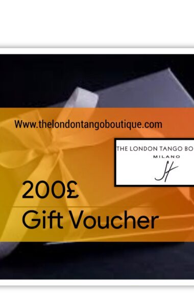 Tango dress gift voucher