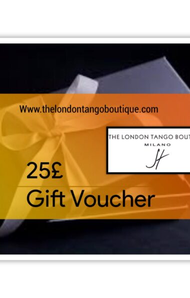 Tango dress gift voucher