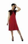 A red roma tango dress